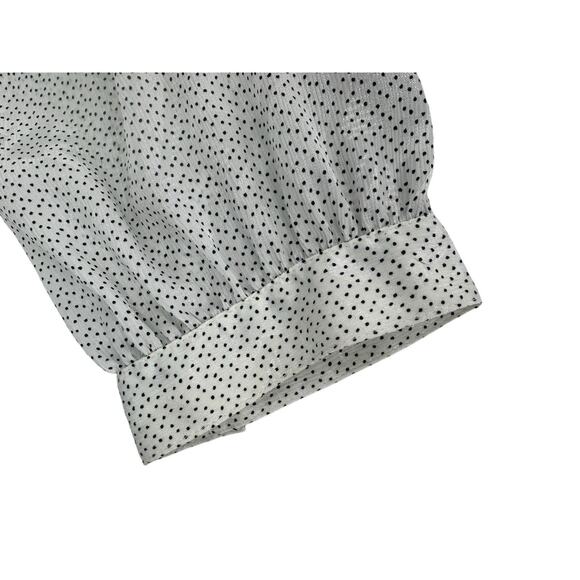 Vintage Liz Claiborne Floral Button Pleated Tea Dress 10 Petites Chiffon Silky - Picture 14 of 16